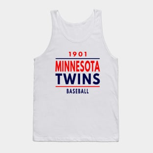 Minnesota Twins Baseball 1901 Classic Tank Top